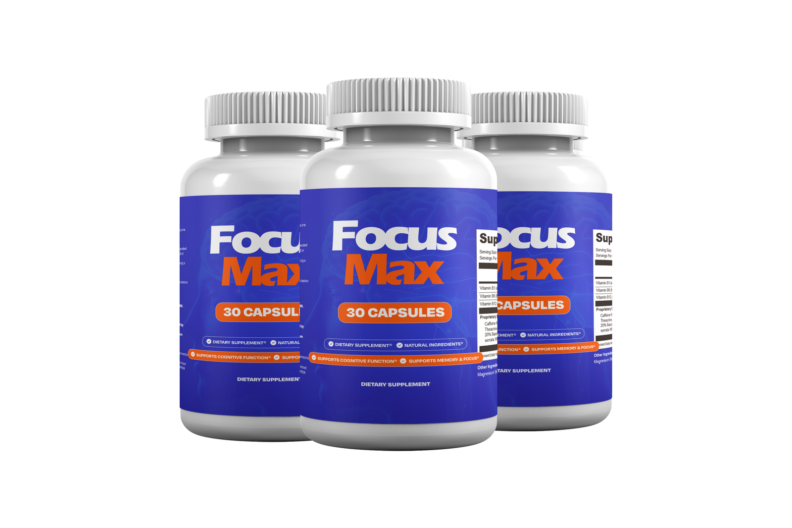 3 Bottles FocusMax