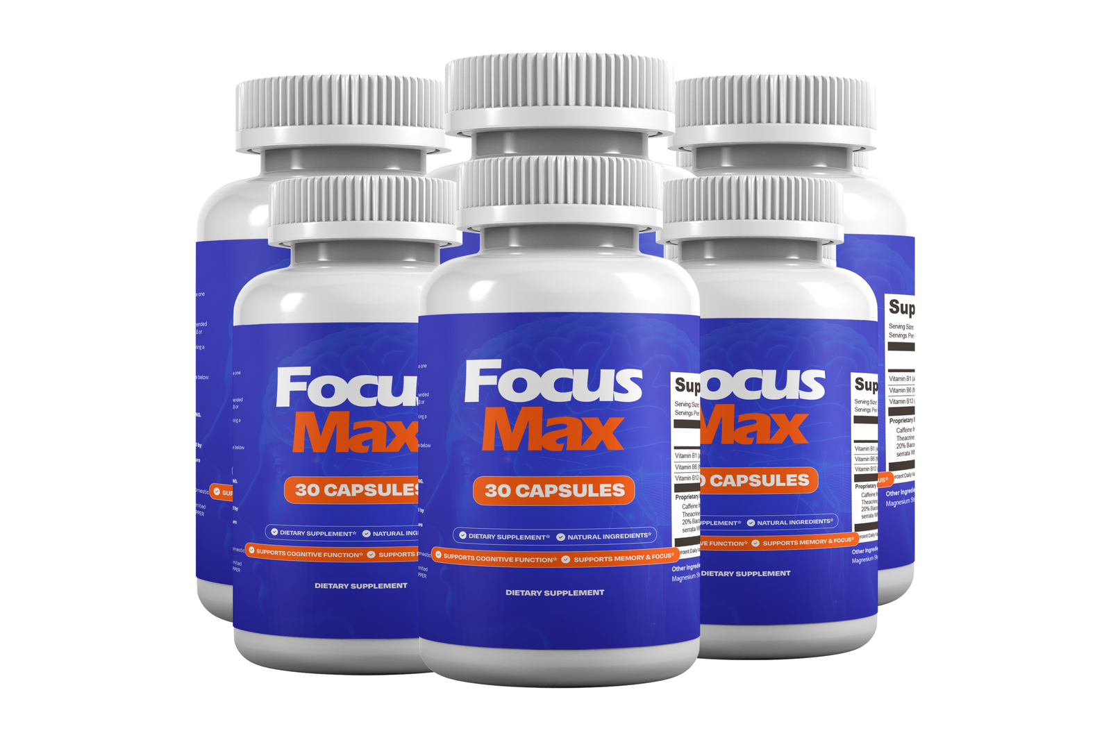 6 Bottles FocusMax